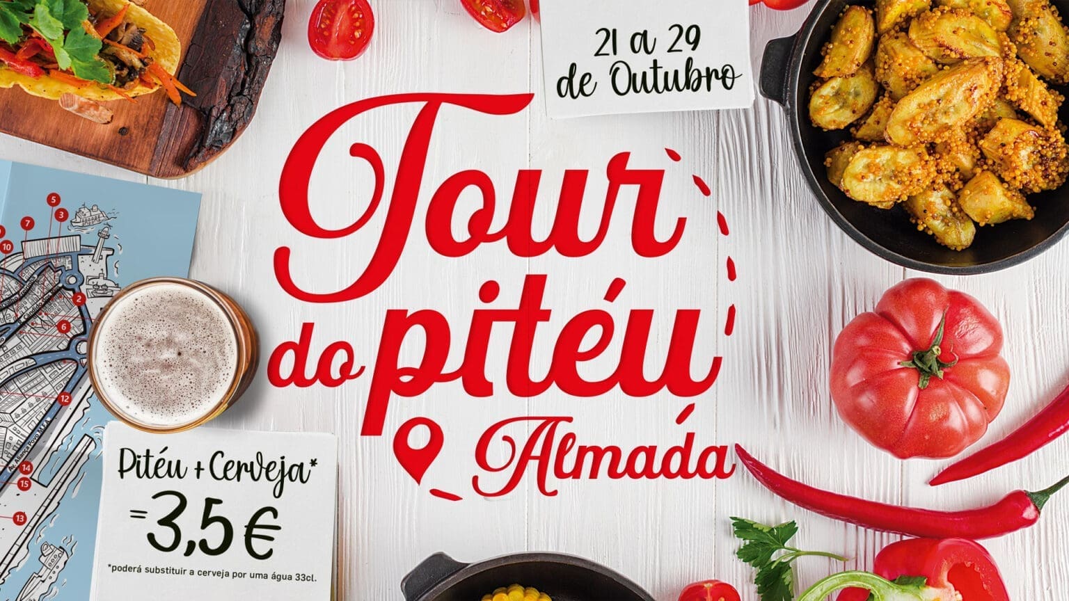 Tour do Pitéu em Almada: Uma Celebração da Gastronomia Local