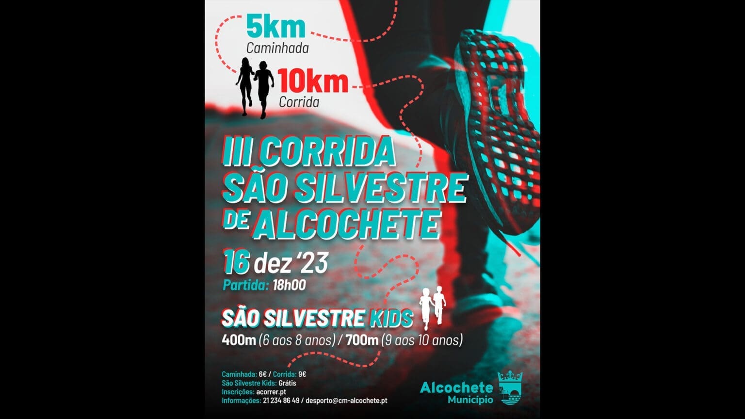 III Corrida de São Silvestre em Alcochete