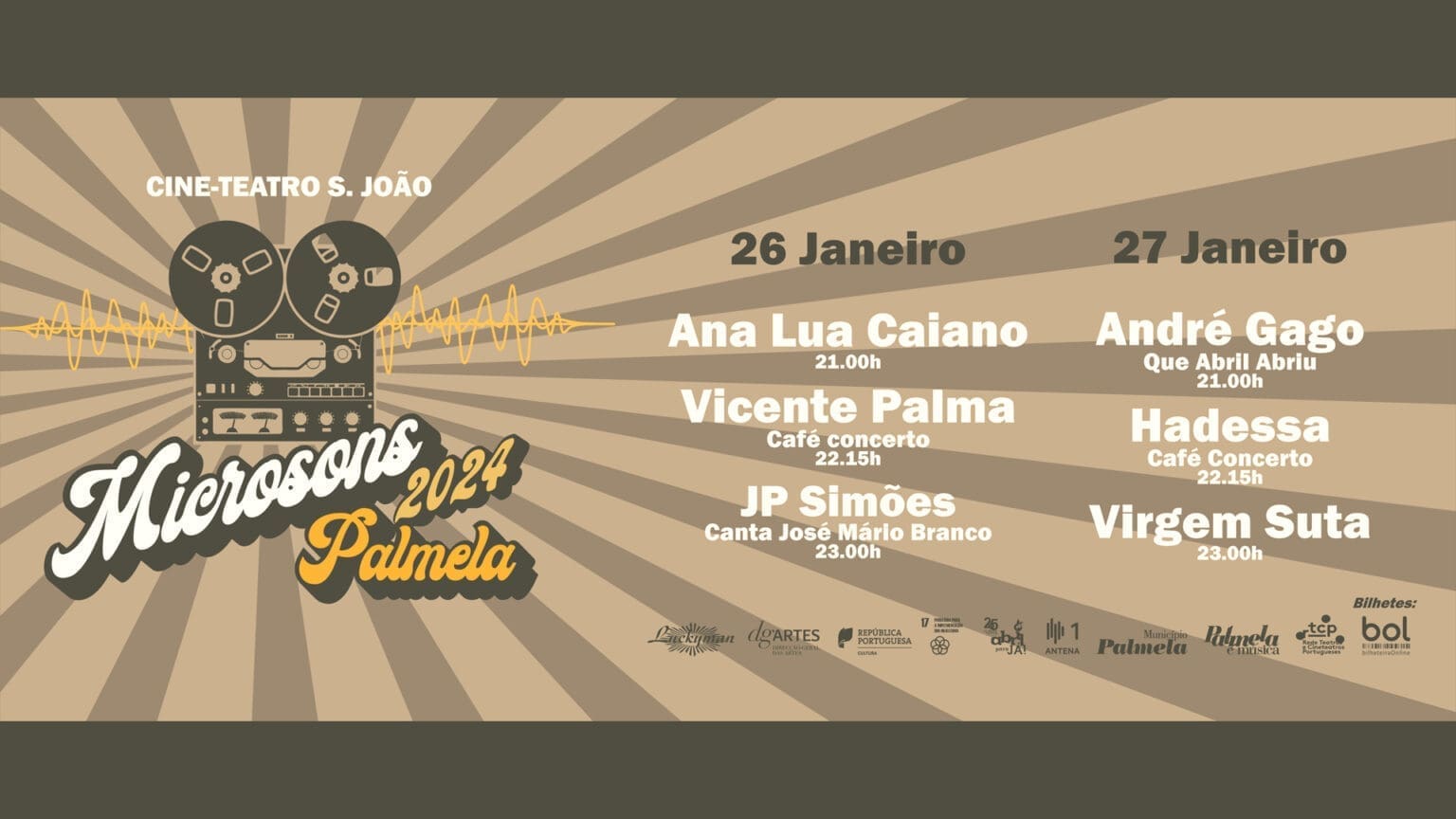 Festival MicroSons em Palmela: Celebração da Música de Autor e do 25 de Abril