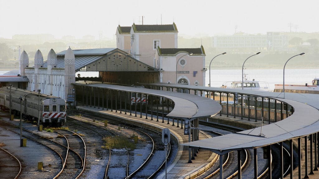 Antiga estação ferroviária do Barreiro